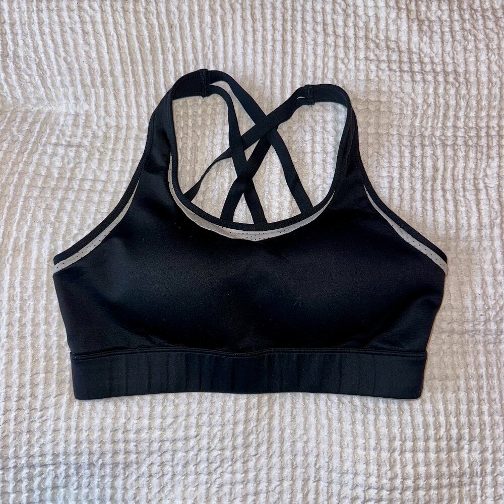 Zyia Active Black Primo Mesh Bra